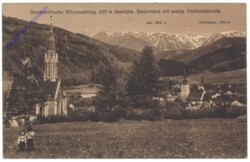 Mürzzuschlag, mit evang. Heilandskirche