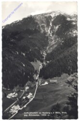 Neuberg, Karlgraben gegen Schneealpe