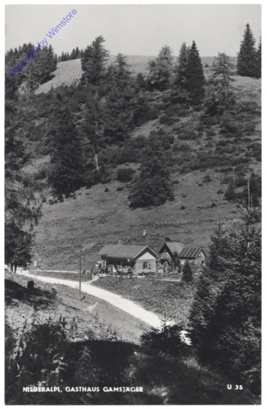 Niederalpl, Gasthaus Gamsjäger