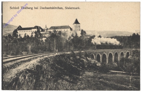 ak129430 Pernegg, Schloss Thalberg bei Dechantskirchen
