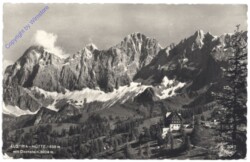 Ramsau, Austriahütte mit Dachstein