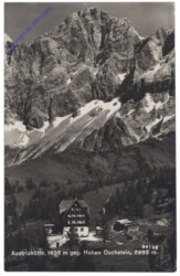 Ramsau, Austriahütte geg. Hohen Dachstein