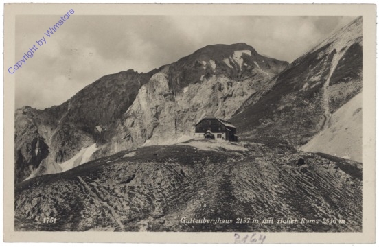 ak129491 Ramsau, Guttenberghaus mit Hoher Rams
