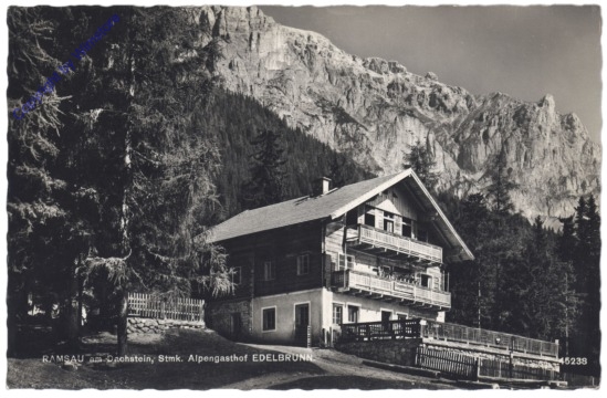 ak129492 Ramsau, Alpengasthaus Edelbrunn