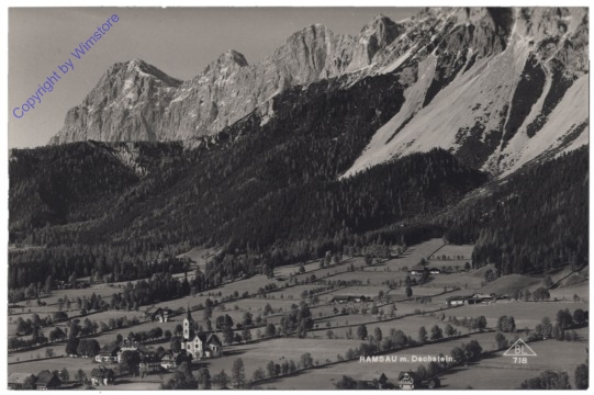 ak129494 Ramsau, mit Dachstein