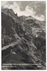 Ramsau, Südwandhütte mit Aufstieg zur Hunnerscharte, Dachstein
