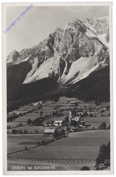 ak129510 Ramsau, Ortsansicht