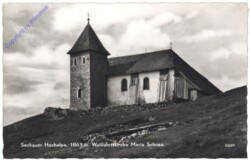 Seckau, Seckauer Hochalpe, Wallfahrtskirche Maria Schnee