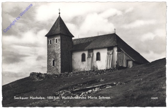 ak129544 Seckau, Seckauer Hochalpe, Wallfahrtskirche Maria Schnee