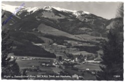 Seckau, Markt und Benediktiner-Abtei mit Hochalm