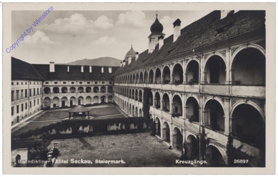 Seckau, Abtei, Kreuzgänge