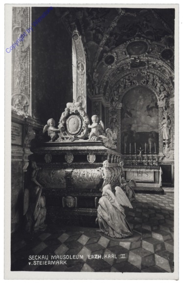 ak129552 Seckau, Abtei, Mausoleum d. Erzh. Karl II. von Steiermark