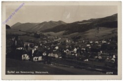 Spital am Semmering, Ortsansicht