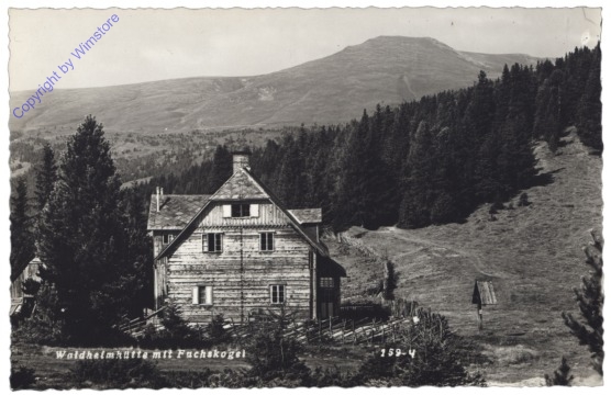 ak129593 St. Anna am Lavantegg, Waldheimhütte mit Fuchskogel