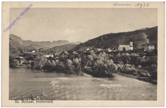 ak129621 St. Michael ob Leoben, Ortsansicht