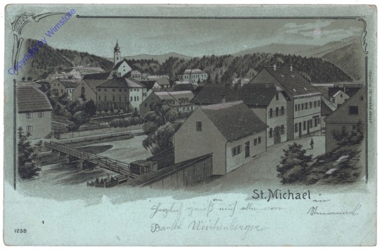 ak129623 St. Michael ob Leoben, Ortsansicht