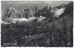 Schladming, Austriahütte mit Dachsteinsüdwände