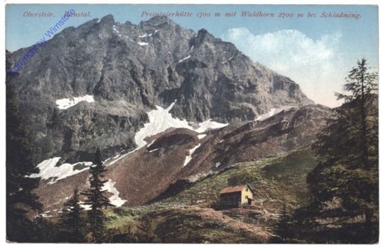 ak129631 Schladming, Ennstal, Preintaierhütte mit Waldhorn