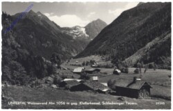 Schladminger Tauern, Untertal, Weissewand Alm geg. Klafferkessel