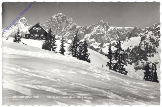 ak129646 Schladminger Tauern, Hochwurzenhütte mit Dachstein