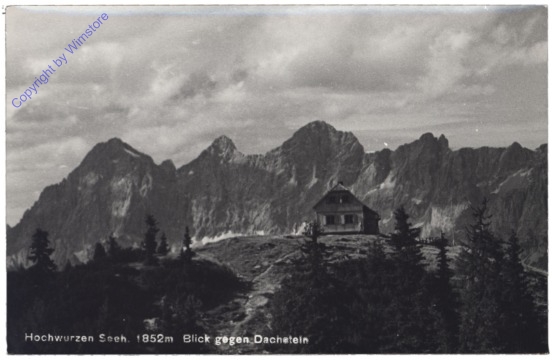 ak129647 Schladminger Tauern, Hochwurzen Seeh., Blick gegen Dachstein