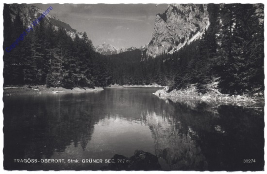 Tragöss, Oberort, grüner See