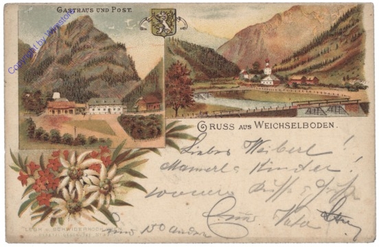 Weichselboden, Gruss aus