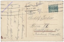 ak129793a Schwalben am Haus, Namenstag