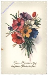 Anemonen, Namenstag
