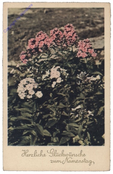 Blumen, Namenstag