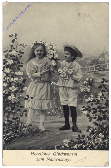 Kinder im Rosengarten, Namenstag