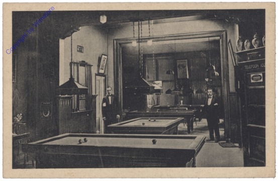 Billard, H.J.A. Wichmann, Café en Slijterij "de Harmonie"