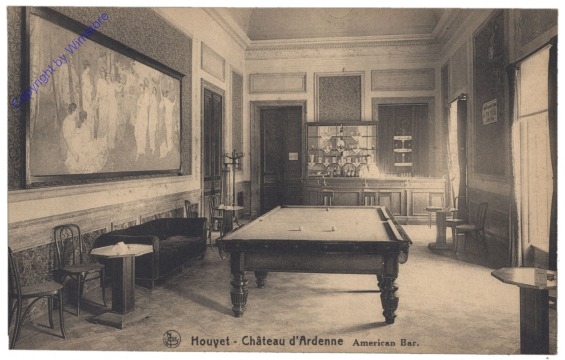 Billard, Houyet, Chateau d'Ardenne, American Bar