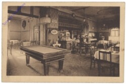 Billard, Bahnhofsrestaurant Falkenau