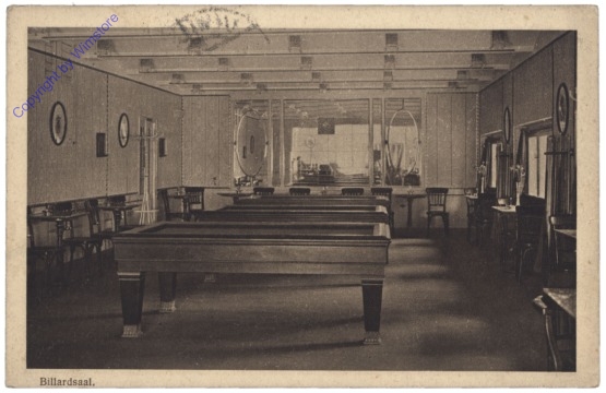 Billard, Billardsaal, Café de l'Europe, Wien I