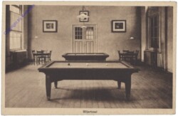 Billard, Biljartzaal