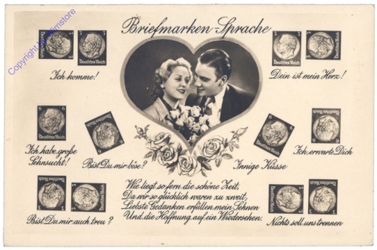 Briefmarken-Sprache
