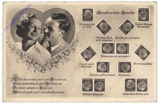 Briefmarken-Sprache