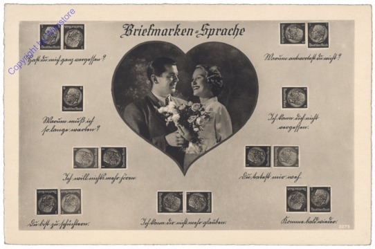 Briefmarken-Sprache