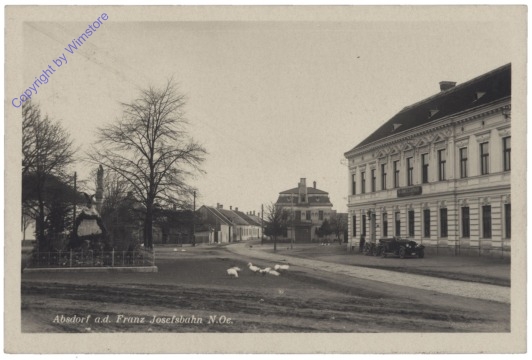 ak130006 Absdorf, an der Franz Josefsbahn