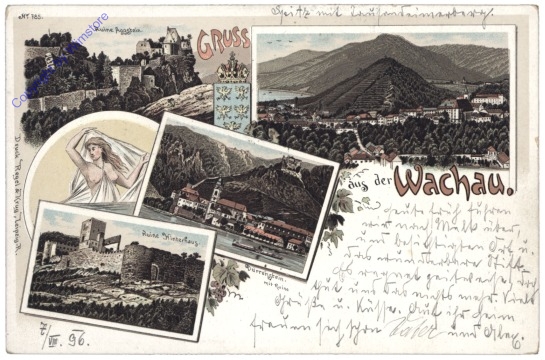 Aggstein a.d. Donau, Gruss aus der Wachau