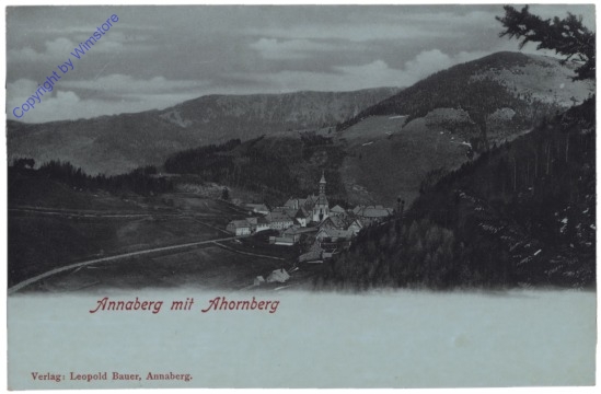 Annaberg, mit Ahornberg