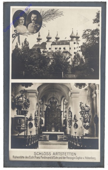 ak130095 Artstetten, Schloss Artstetten Multiansicht