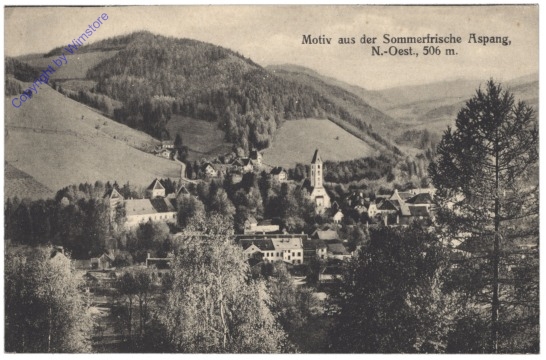 Aspang am Wechsel, Motiv