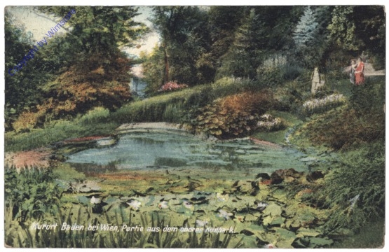Baden, Partie aus dem oberen Kurpark