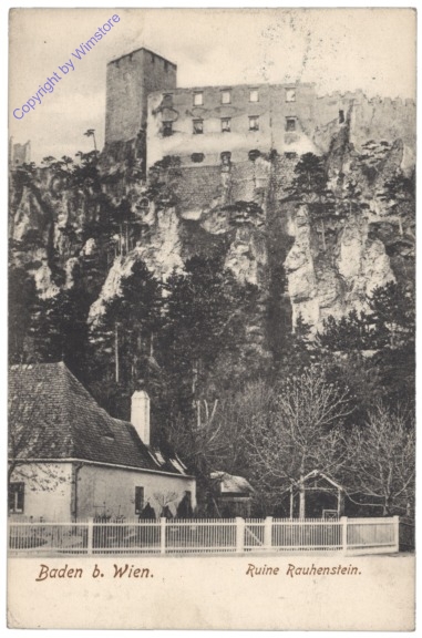 Baden, Ruine Rauhenstein