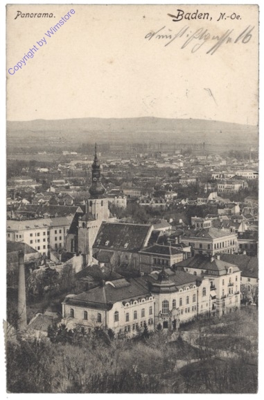 Baden, Panorama