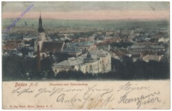 Baden, Panorama vom Calvarienberg
