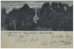 Baden, Cholera-Capelle