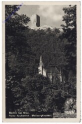 Baden, Ruine Rauheneck, Wellburgkircherl